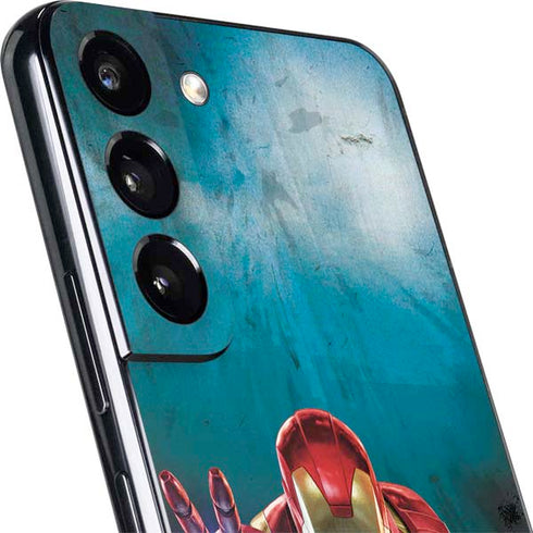 Marvel Iron Man Repulsor Blast Galaxy S22 Skin